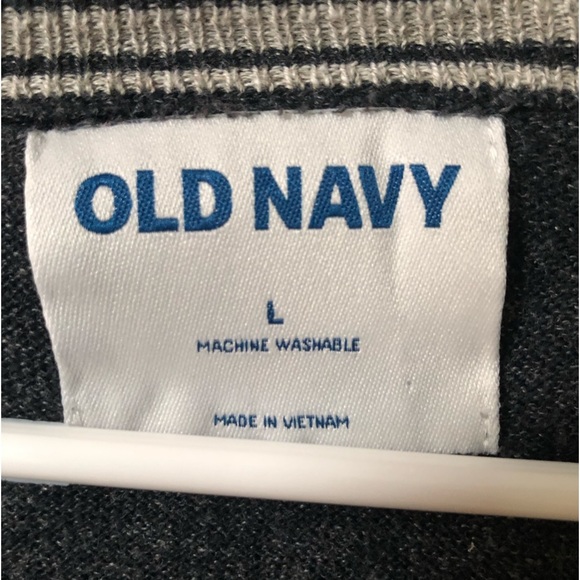 EUC Old Navy Men's Crew Neck Pullover Dark Heather Gray - Picture 6 of 6